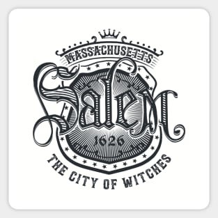 Salem Massachusetts The City Of Witches Sticker